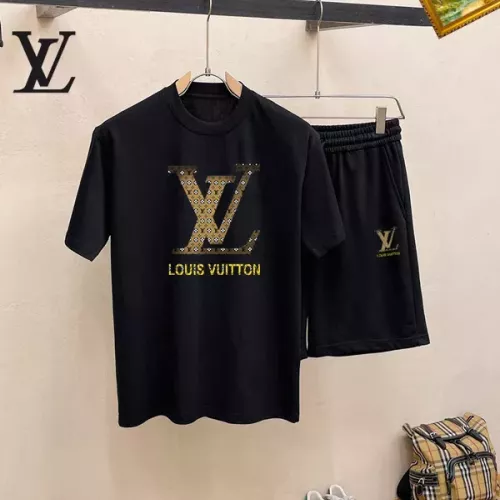 Louis Vuitton LV Tracksuits Short Sleeved For Men #1350498 $48.00 USD, Wholesale Replica Louis Vuitton LV Tracksuits