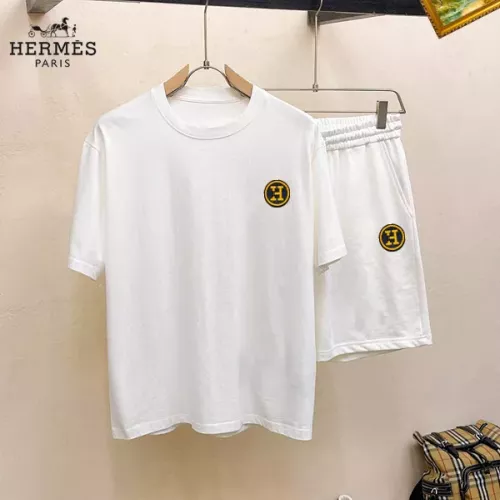 Hermes Tracksuits Short Sleeved For Men #1350499 $48.00 USD, Wholesale Replica Hermes Tracksuits