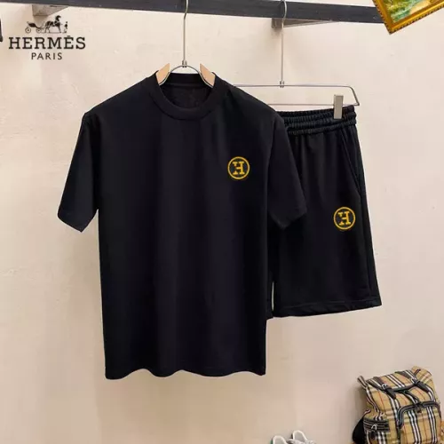 Hermes Tracksuits Short Sleeved For Men #1350500 $48.00 USD, Wholesale Replica Hermes Tracksuits