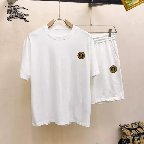 Burberry Tracksuits Short Sleeved For Men #1350503 $48.00 USD, Wholesale Replica Burberry Tracksuits