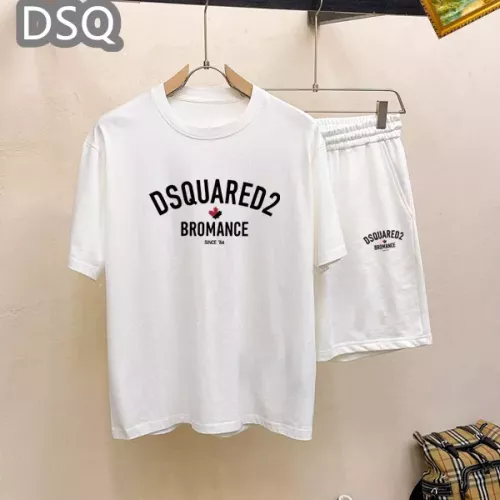 Dsquared Tracksuits Short Sleeved For Men #1350517 $48.00 USD, Wholesale Replica Dsquared Tracksuits