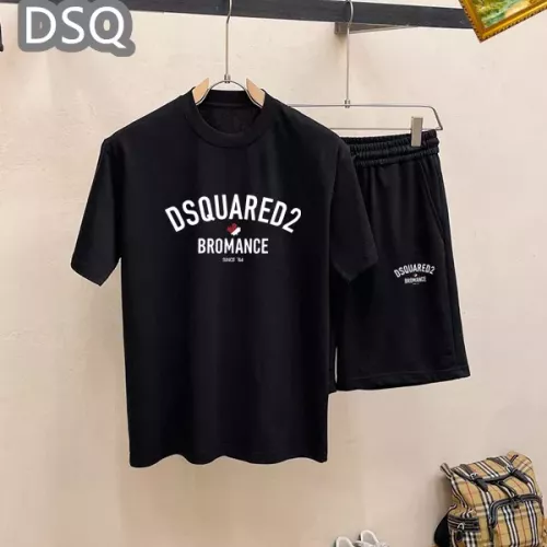 Dsquared Tracksuits Short Sleeved For Men #1350518 $48.00 USD, Wholesale Replica Dsquared Tracksuits