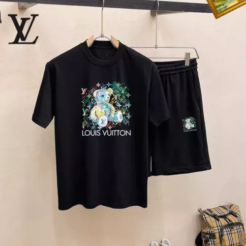 Louis Vuitton LV Tracksuits Short Sleeved For Men #1350524 $48.00 USD, Wholesale Replica Louis Vuitton LV Tracksuits