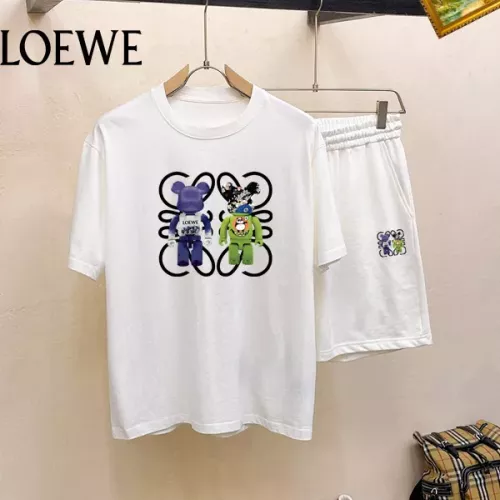 LOEWE Tracksuits Short Sleeved For Men #1350527 $48.00 USD, Wholesale Replica LOEWE Tracksuits