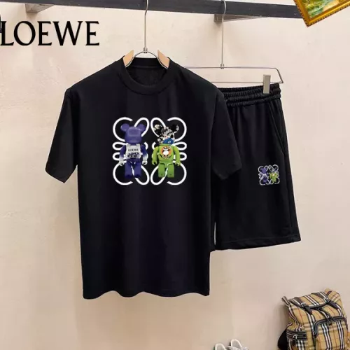 LOEWE Tracksuits Short Sleeved For Men #1350528 $48.00 USD, Wholesale Replica LOEWE Tracksuits