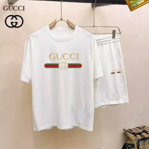 Gucci Tracksuits Short Sleeved For Men #1350529 $48.00 USD, Wholesale Replica Gucci Tracksuits