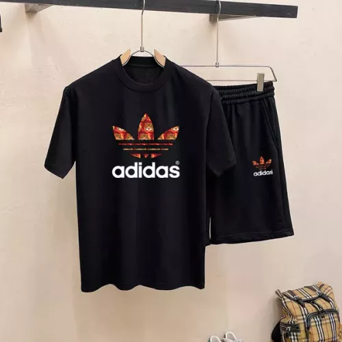 Adidas Tracksuits Short Sleeved For Men #1350532 $48.00 USD, Wholesale Replica Adidas Tracksuits