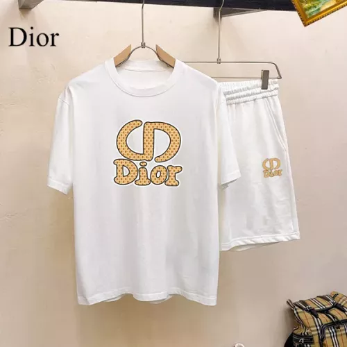 Christian Dior Tracksuits Short Sleeved For Men #1350535 $48.00 USD, Wholesale Replica Christian Dior Tracksuits