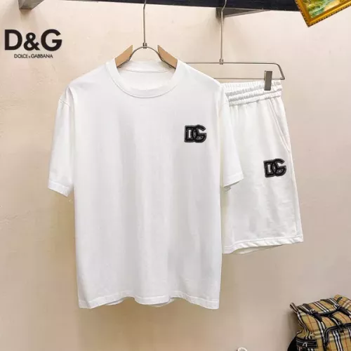 Dolce &amp; Gabbana D&amp;G Tracksuits Short Sleeved For Men #1350537 $48.00 USD, Wholesale Replica Dolce &amp; Gabbana D&amp;G Tracksuits