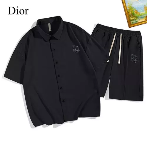 Christian Dior Tracksuits Short Sleeved For Men #1350553 $48.00 USD, Wholesale Replica Christian Dior Tracksuits