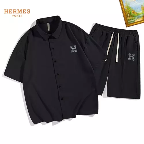 Hermes Tracksuits Short Sleeved For Men #1350559 $48.00 USD, Wholesale Replica Hermes Tracksuits