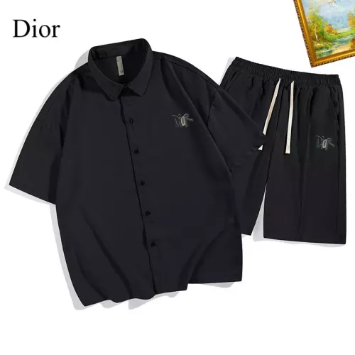 Christian Dior Tracksuits Short Sleeved For Men #1350568 $48.00 USD, Wholesale Replica Christian Dior Tracksuits
