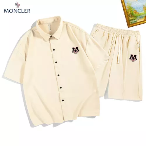 Moncler Tracksuits Short Sleeved For Men #1350569 $48.00 USD, Wholesale Replica Moncler Tracksuits