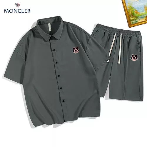 Moncler Tracksuits Short Sleeved For Men #1350570 $48.00 USD, Wholesale Replica Moncler Tracksuits