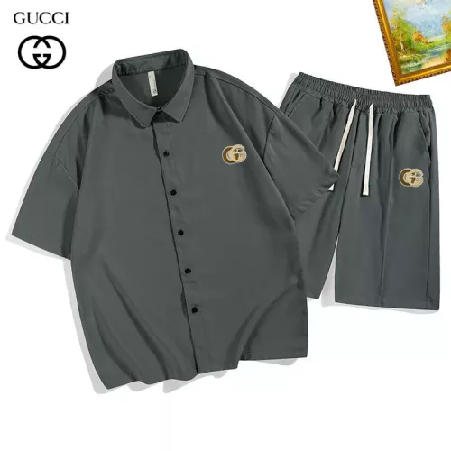 Gucci Tracksuits Short Sleeved For Men #1350573 $48.00 USD, Wholesale Replica Gucci Tracksuits