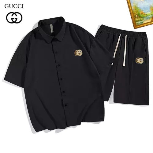 Gucci Tracksuits Short Sleeved For Men #1350574 $48.00 USD, Wholesale Replica Gucci Tracksuits