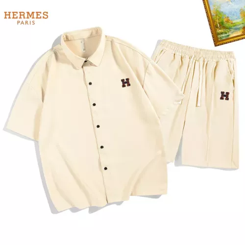 Hermes Tracksuits Short Sleeved For Men #1350576 $48.00 USD, Wholesale Replica Hermes Tracksuits