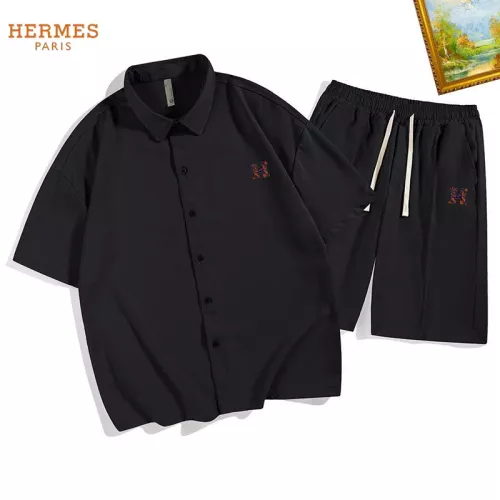 Hermes Tracksuits Short Sleeved For Men #1350578 $48.00 USD, Wholesale Replica Hermes Tracksuits
