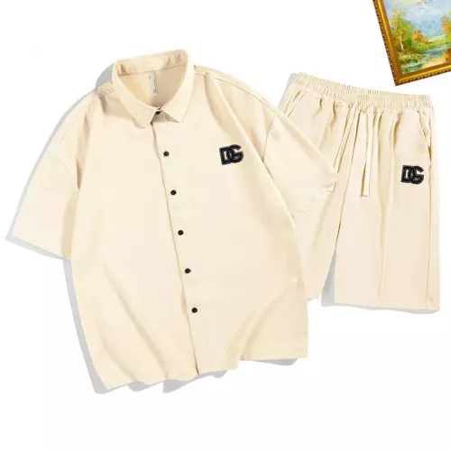 Dolce &amp; Gabbana D&amp;G Tracksuits Short Sleeved For Men #1350579 $48.00 USD, Wholesale Replica Dolce &amp; Gabbana D&amp;G Tracksuits