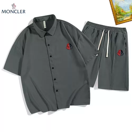 Moncler Tracksuits Short Sleeved For Men #1350583 $48.00 USD, Wholesale Replica Moncler Tracksuits