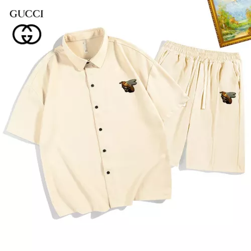 Gucci Tracksuits Short Sleeved For Men #1350585 $48.00 USD, Wholesale Replica Gucci Tracksuits