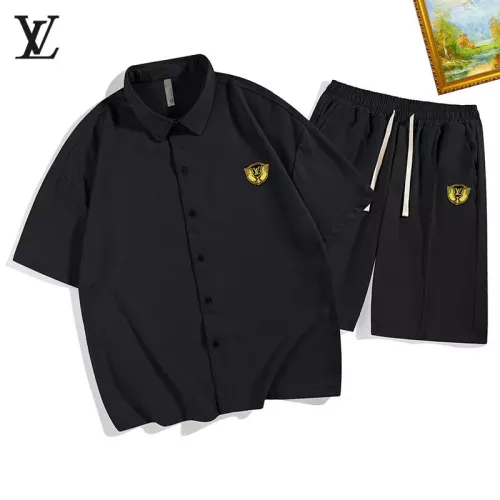 Louis Vuitton LV Tracksuits Short Sleeved For Men #1350593 $48.00 USD, Wholesale Replica Louis Vuitton LV Tracksuits