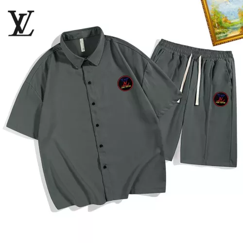 Louis Vuitton LV Tracksuits Short Sleeved For Men #1350598 $48.00 USD, Wholesale Replica Louis Vuitton LV Tracksuits