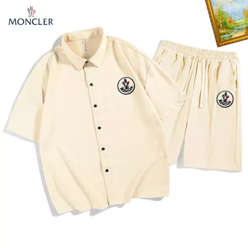 Moncler Tracksuits Short Sleeved For Men #1350600 $48.00 USD, Wholesale Replica Moncler Tracksuits