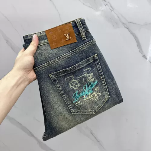 Louis Vuitton LV Jeans For Men #1350632 $68.00 USD, Wholesale Replica Louis Vuitton LV Jeans