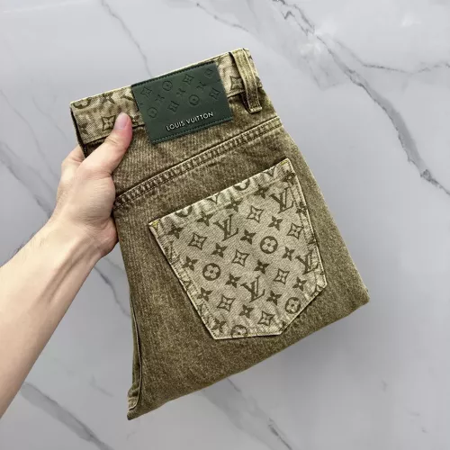 Louis Vuitton LV Jeans For Men #1350635 $68.00 USD, Wholesale Replica Louis Vuitton LV Jeans