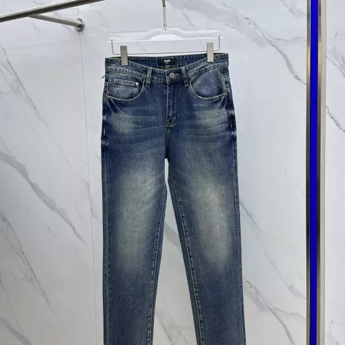 Replica Fendi Jeans For Men #1350637 $68.00 USD for Wholesale