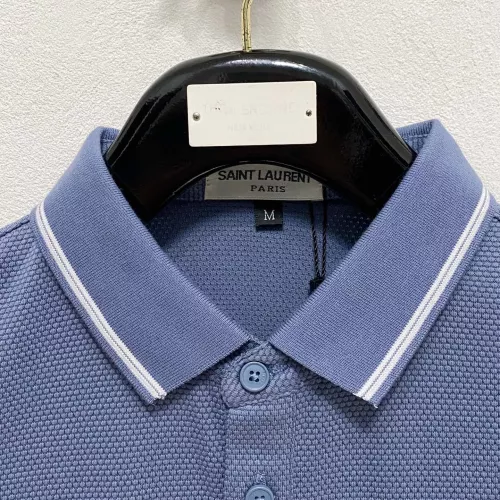 Replica Yves Saint Laurent YSL T-shirts Short Sleeved For Men #1350665 $76.00 USD for Wholesale