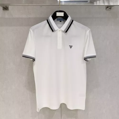 Prada T-Shirts Short Sleeved For Men #1350676 $76.00 USD, Wholesale Replica Prada T-Shirts