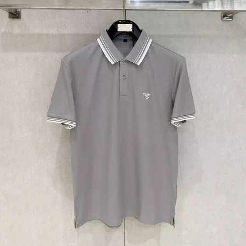 Prada T-Shirts Short Sleeved For Men #1350678 $76.00 USD, Wholesale Replica Prada T-Shirts