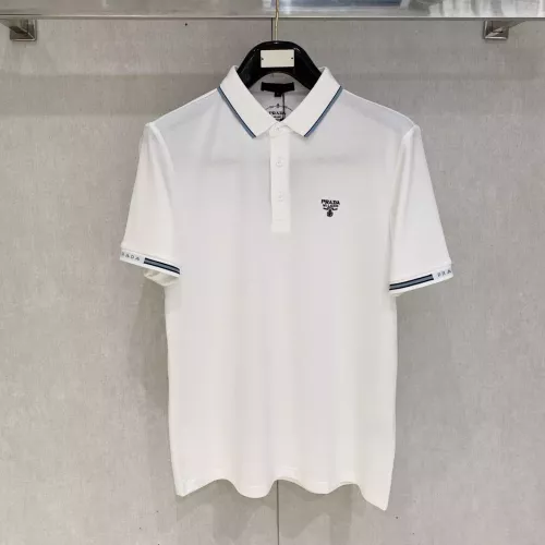 Prada T-Shirts Short Sleeved For Men #1350681 $76.00 USD, Wholesale Replica Prada T-Shirts