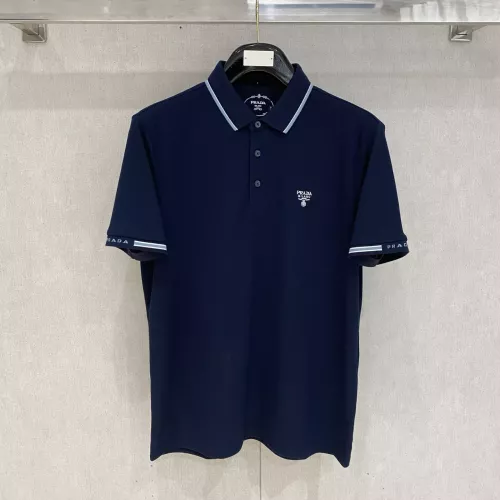 Prada T-Shirts Short Sleeved For Men #1350682 $76.00 USD, Wholesale Replica Prada T-Shirts