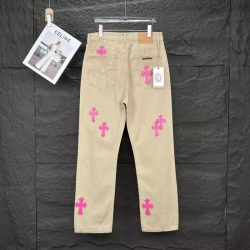Replica Chrome Hearts Jeans For Unisex #1350683 $56.00 USD for Wholesale