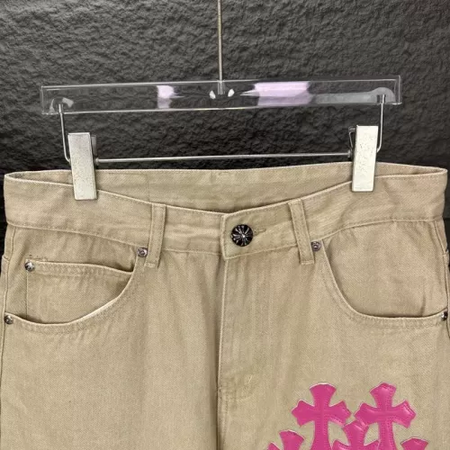 Replica Chrome Hearts Jeans For Unisex #1350683 $56.00 USD for Wholesale