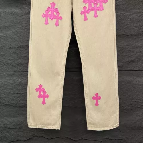 Replica Chrome Hearts Jeans For Unisex #1350683 $56.00 USD for Wholesale