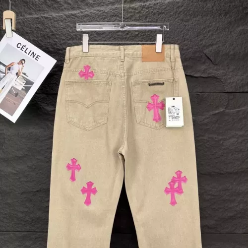 Replica Chrome Hearts Jeans For Unisex #1350683 $56.00 USD for Wholesale