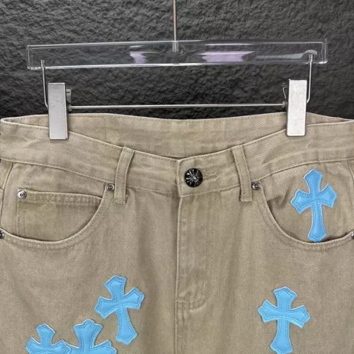 Replica Chrome Hearts Jeans For Unisex #1350684 $56.00 USD for Wholesale