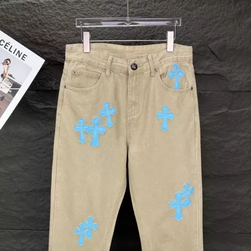 Replica Chrome Hearts Jeans For Unisex #1350684 $56.00 USD for Wholesale