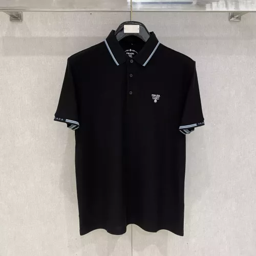 Prada T-Shirts Short Sleeved For Men #1350685 $76.00 USD, Wholesale Replica Prada T-Shirts