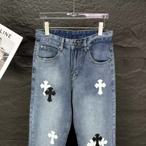 Replica Chrome Hearts Jeans For Unisex #1350688 $56.00 USD for Wholesale