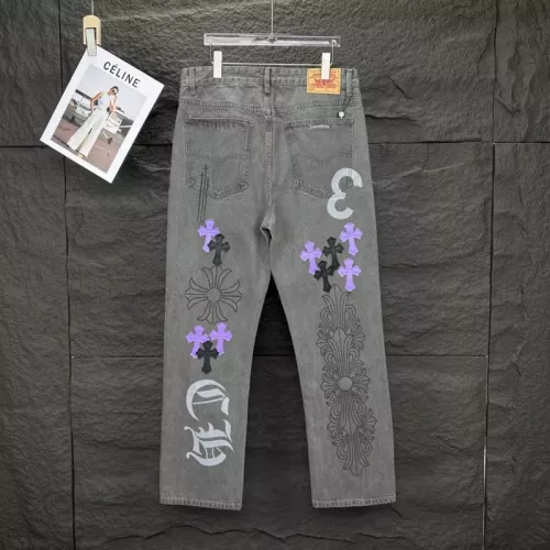 Replica Chrome Hearts Jeans For Unisex #1350694 $56.00 USD for Wholesale