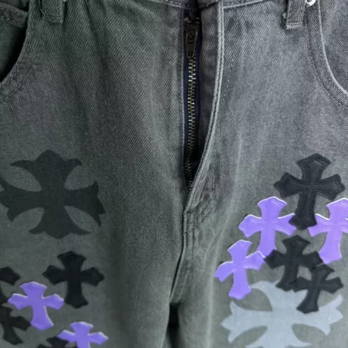 Replica Chrome Hearts Jeans For Unisex #1350694 $56.00 USD for Wholesale