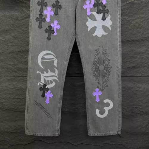 Replica Chrome Hearts Jeans For Unisex #1350694 $56.00 USD for Wholesale