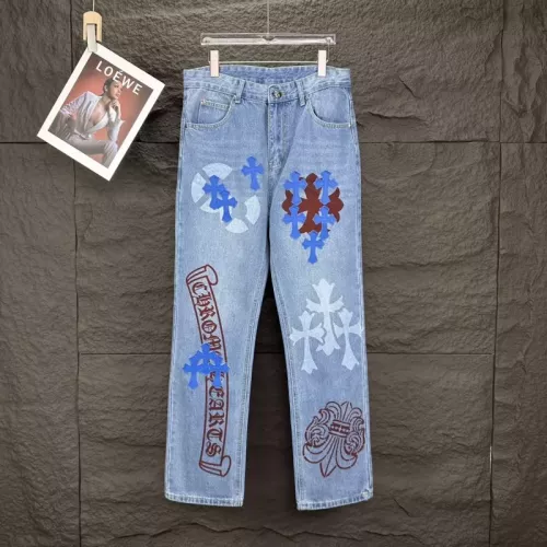 Chrome Hearts Jeans For Unisex #1350695 $56.00 USD, Wholesale Replica Chrome Hearts Jeans