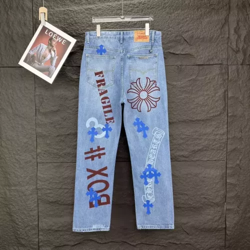 Replica Chrome Hearts Jeans For Unisex #1350695 $56.00 USD for Wholesale