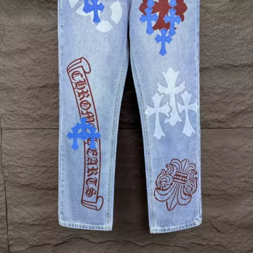 Replica Chrome Hearts Jeans For Unisex #1350695 $56.00 USD for Wholesale